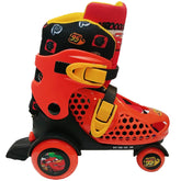 Patines 4 Ruedas Disney Cars - Ajustable Talla 31 al 34 - Naranja | 19580