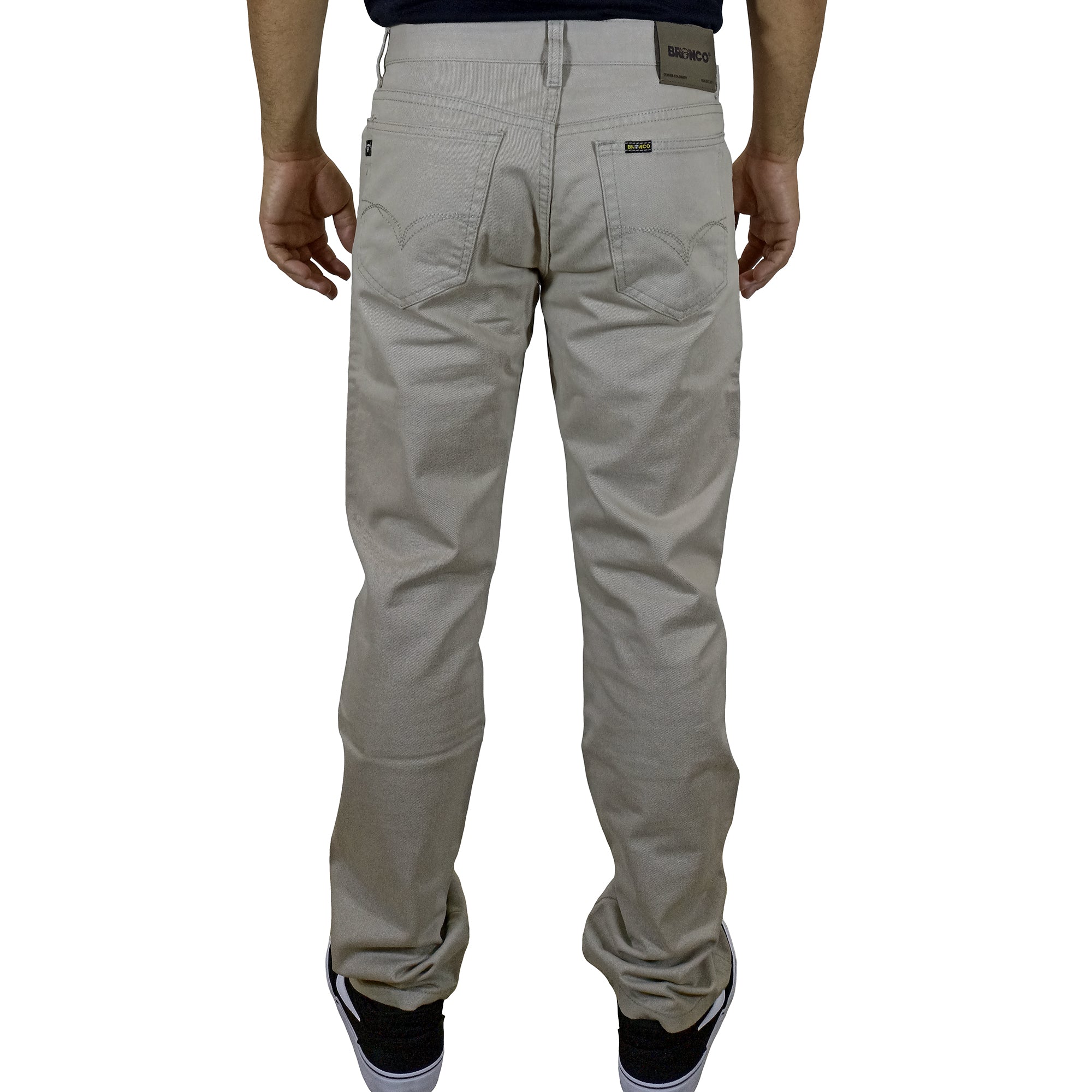 Pantalón Jean Clásico Para Hombre - Beige