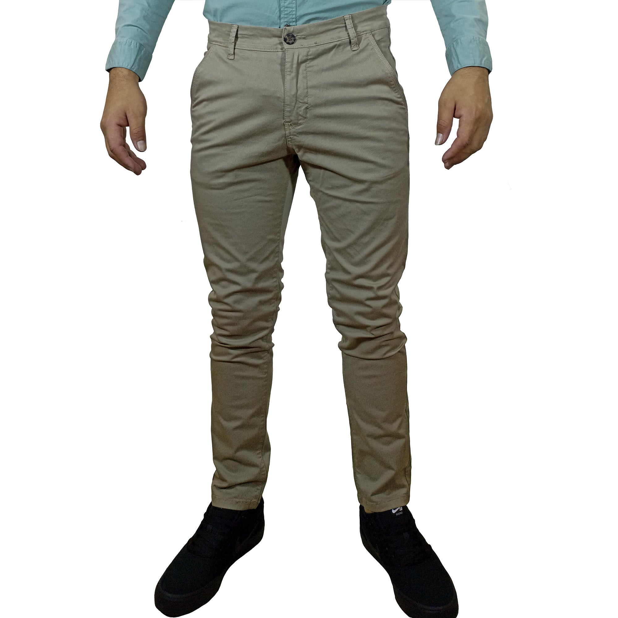 Pantalón Drill Comfort  Jaco Para Hombre- Beige