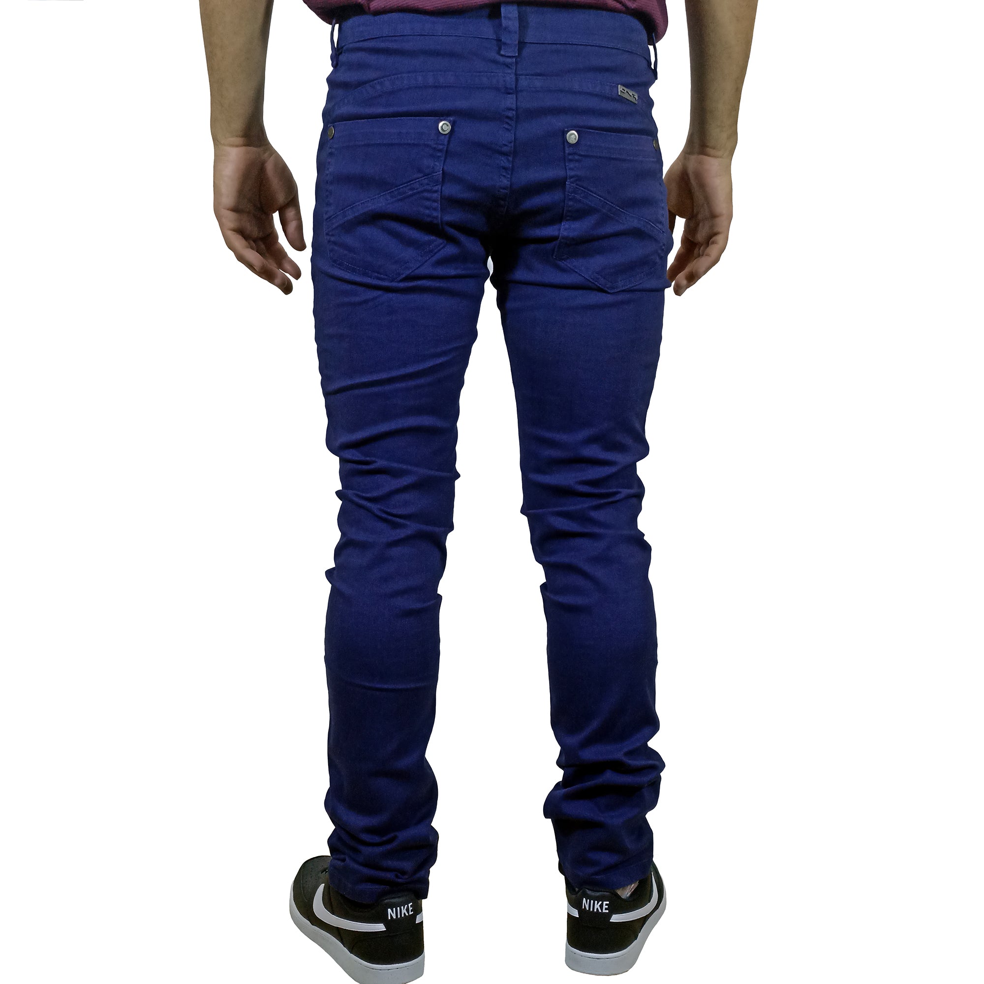 Pantalón Drill Moda Para Hombre - Azul