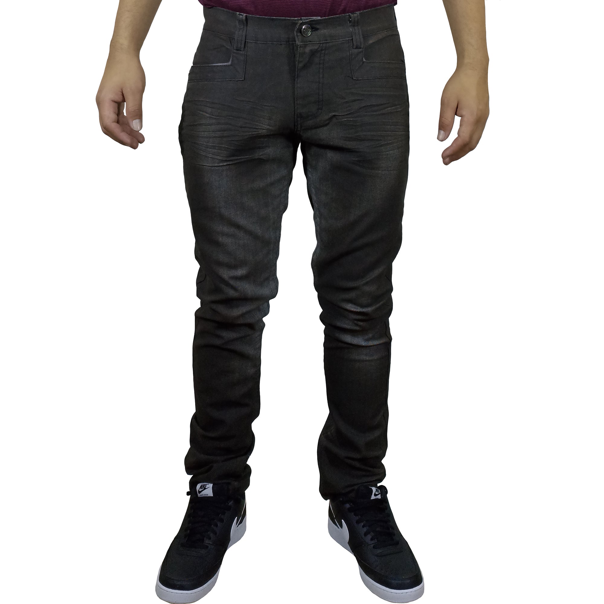 Pantalones En Dril Para Mujer Negro Zapatos Para Pantalon De Dril