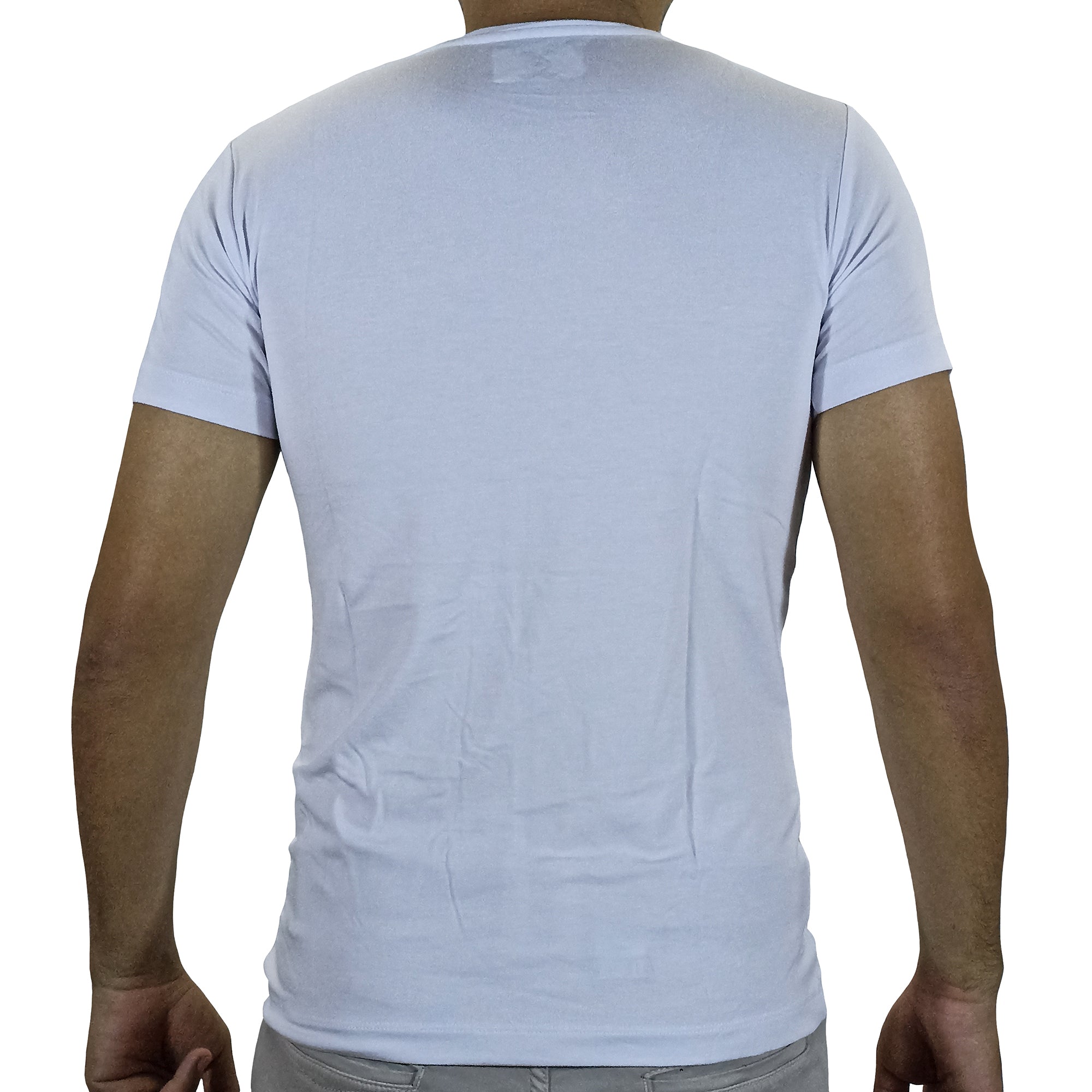 Polo Moda Lycrado Para Hombre - Blanco