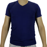 Polo Moda Lycrado Para Hombre - Azul