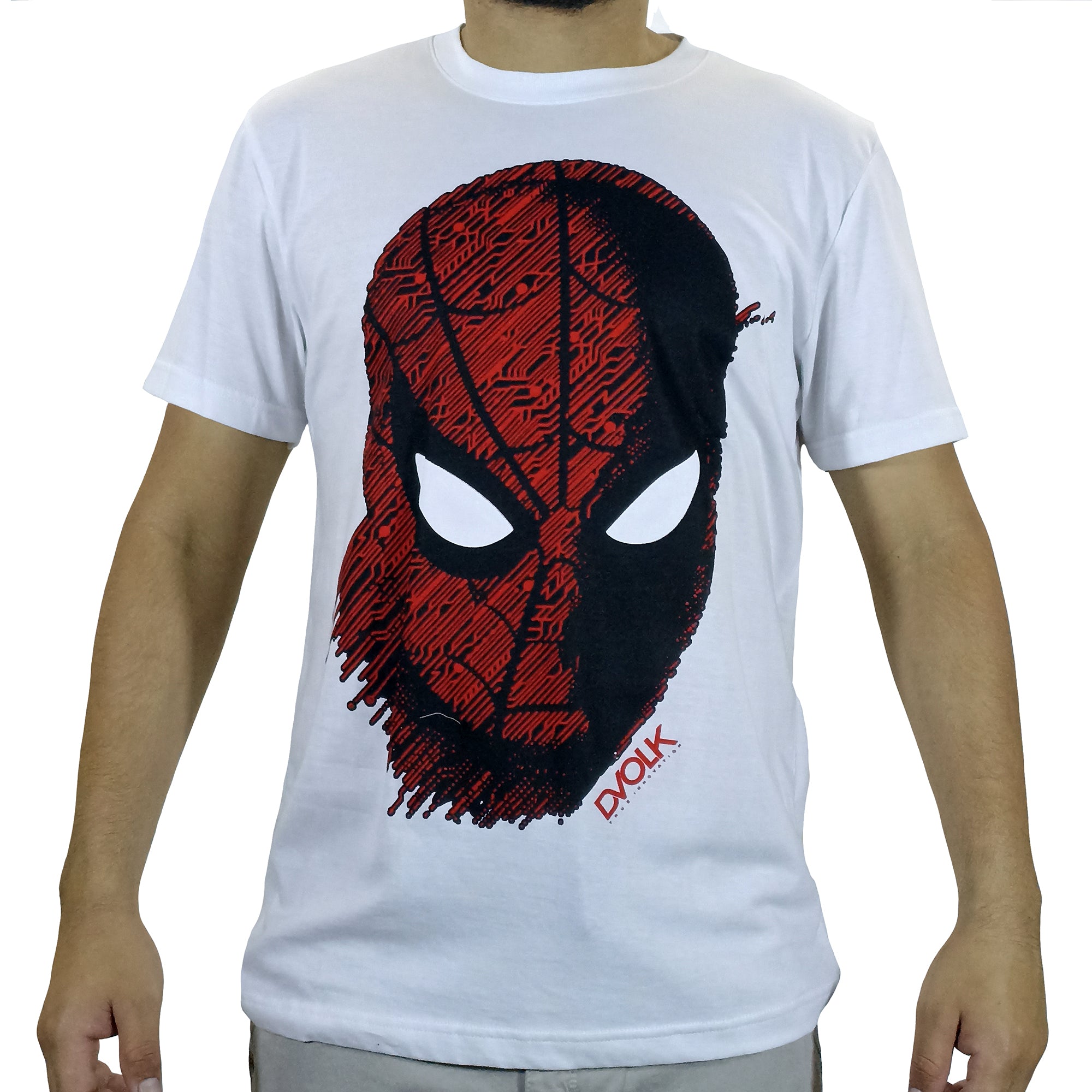 Polo Estampado Para Hombre Blanco – Boutique Boys