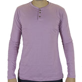 Polo Hombre Manga Larga - Palo Rosa