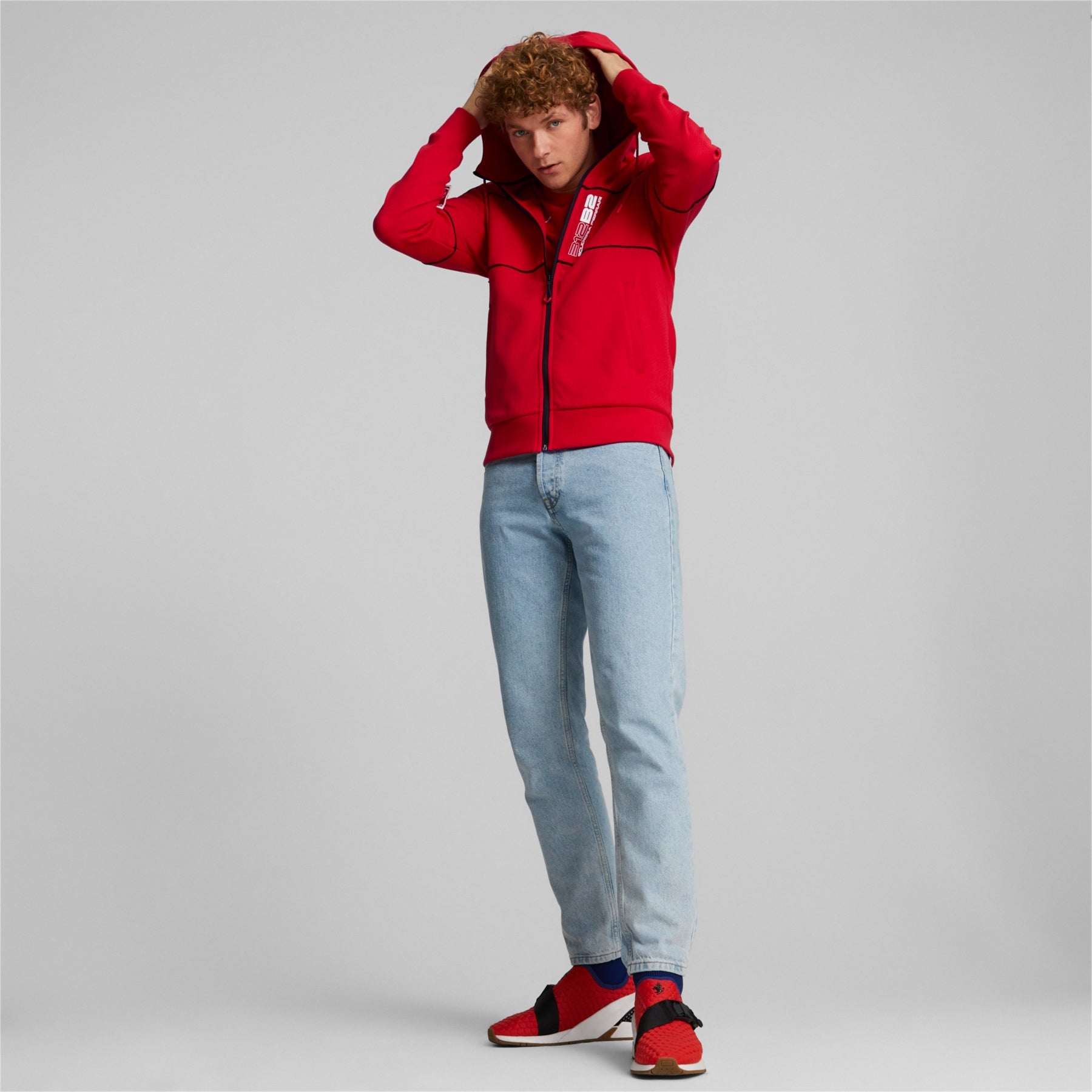 Casaca Puma Caballero Deportivo Ferrari Race HDD Sweat | 535829-02