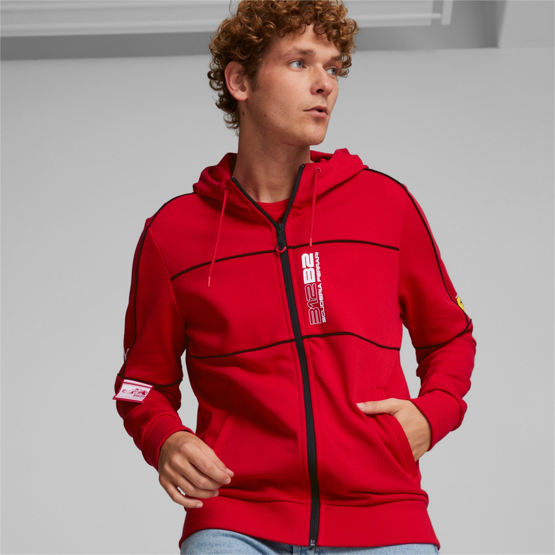 Casaca Puma Caballero Deportivo Ferrari Race HDD Sweat | 535829-02