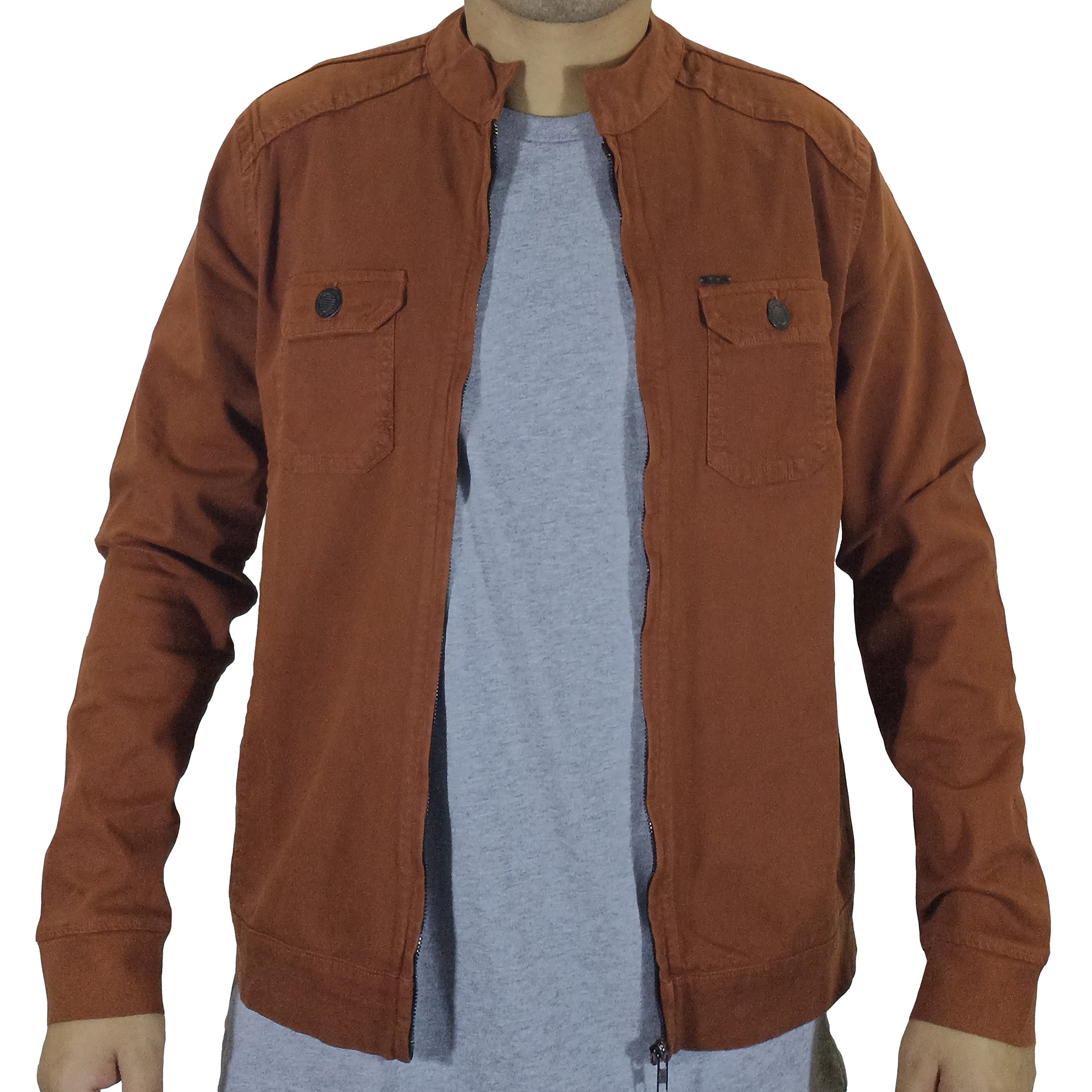 Casaca Drill Witt Para Hombre - Ladrillo