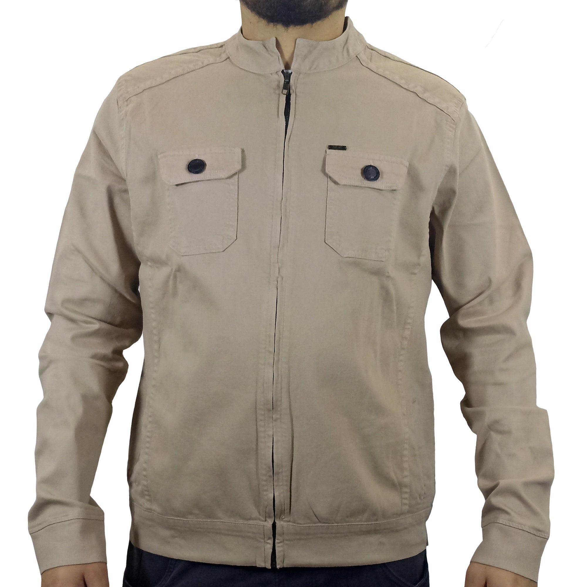 Casaca Drill Witt Para Hombre - Beige