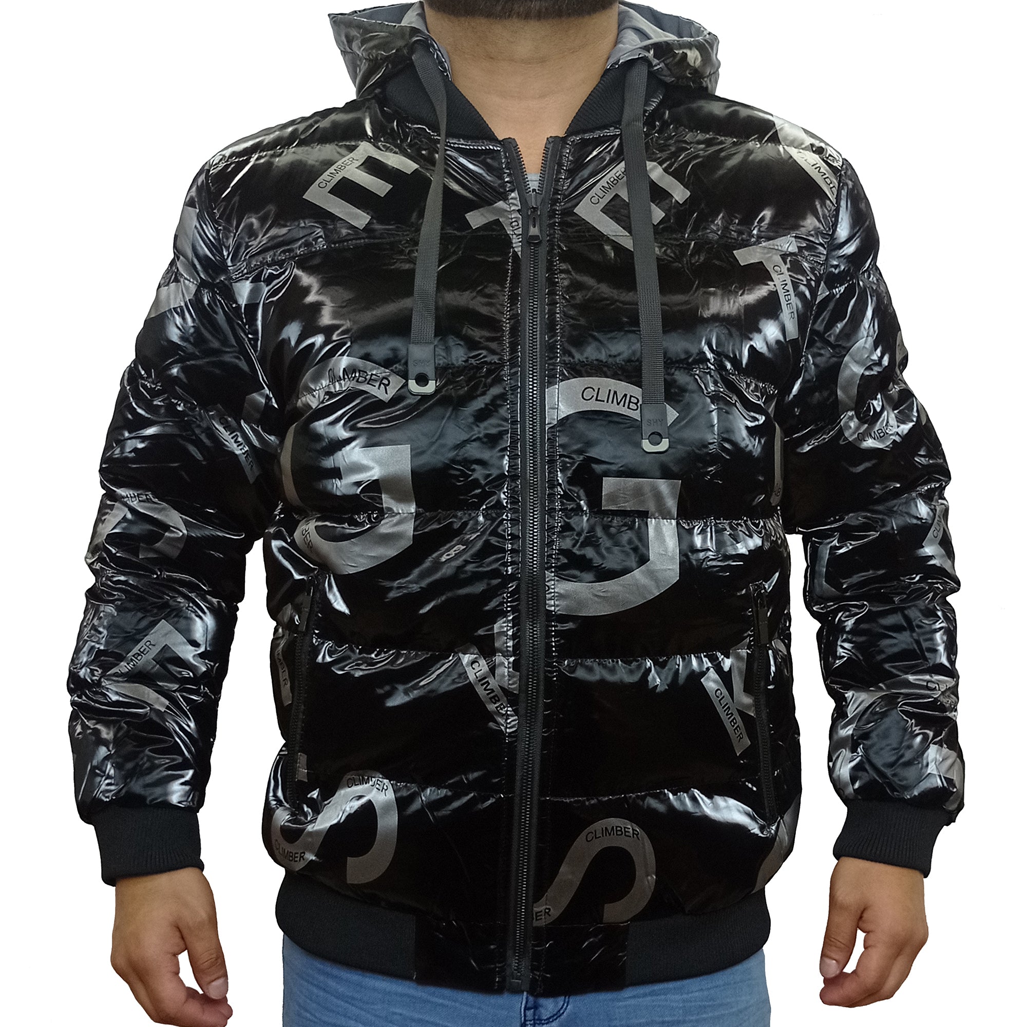 Casaca Hombre Térmica Reversible MSBAO - Negro