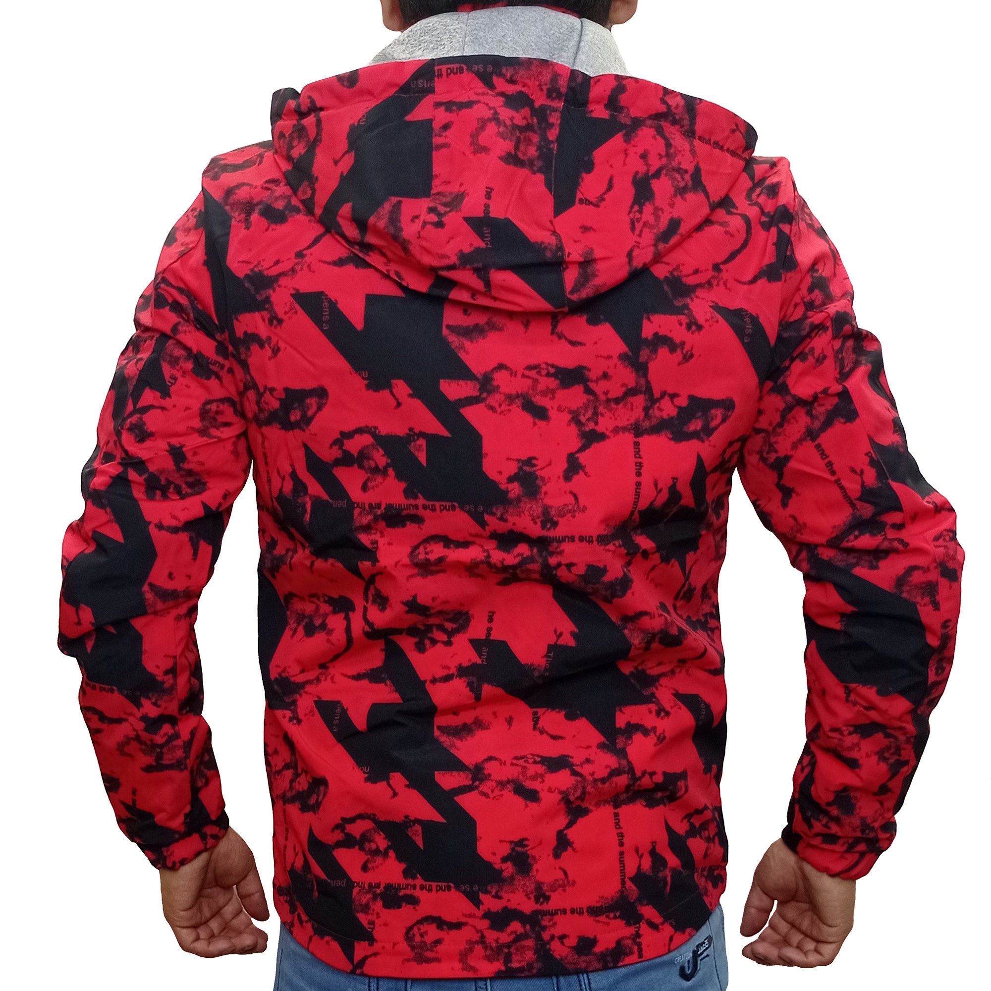 Casaca Hombre Térmica Reversible Xian - Rojo