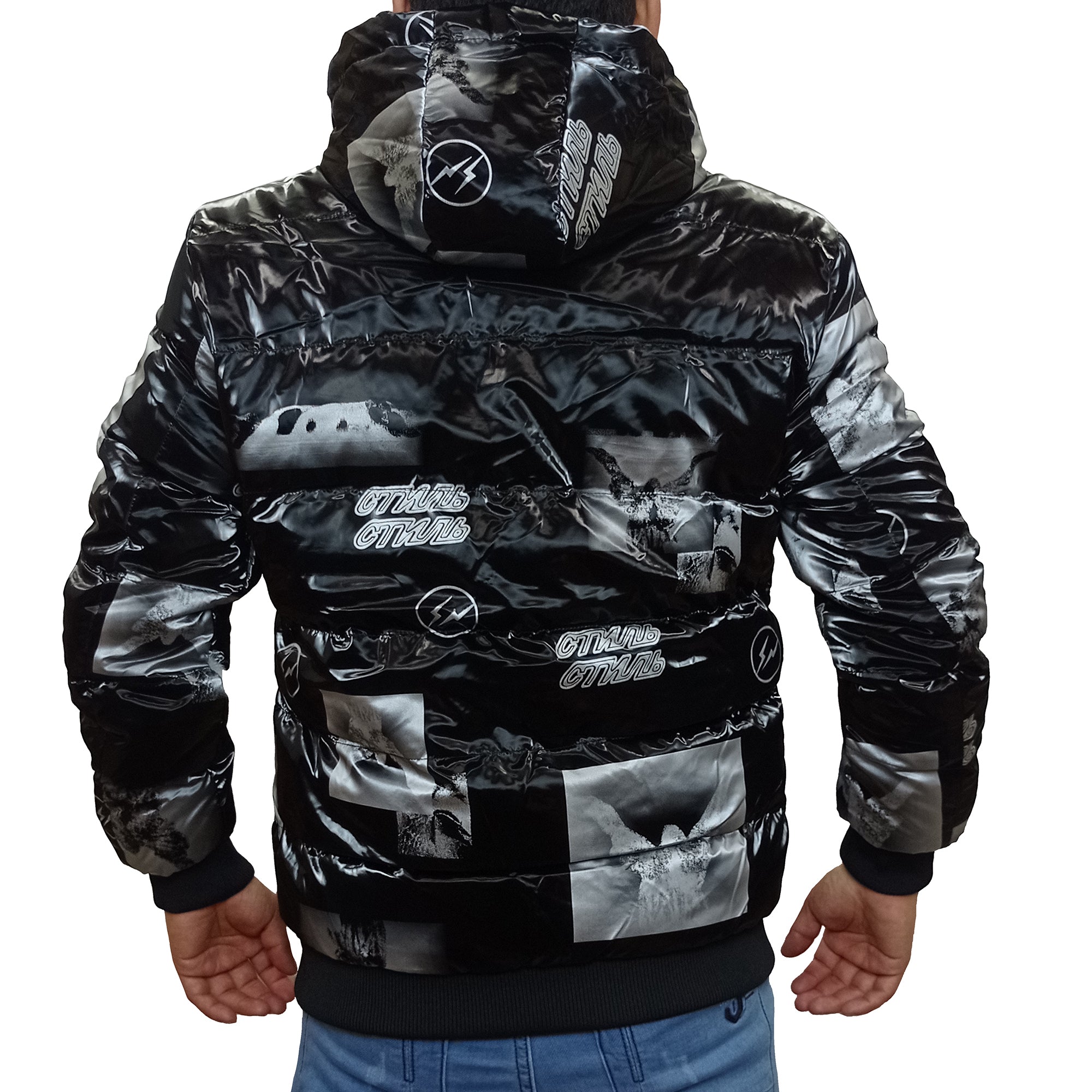 Casaca Hombre Térmica Reversible MSBAO 31721 - Negro