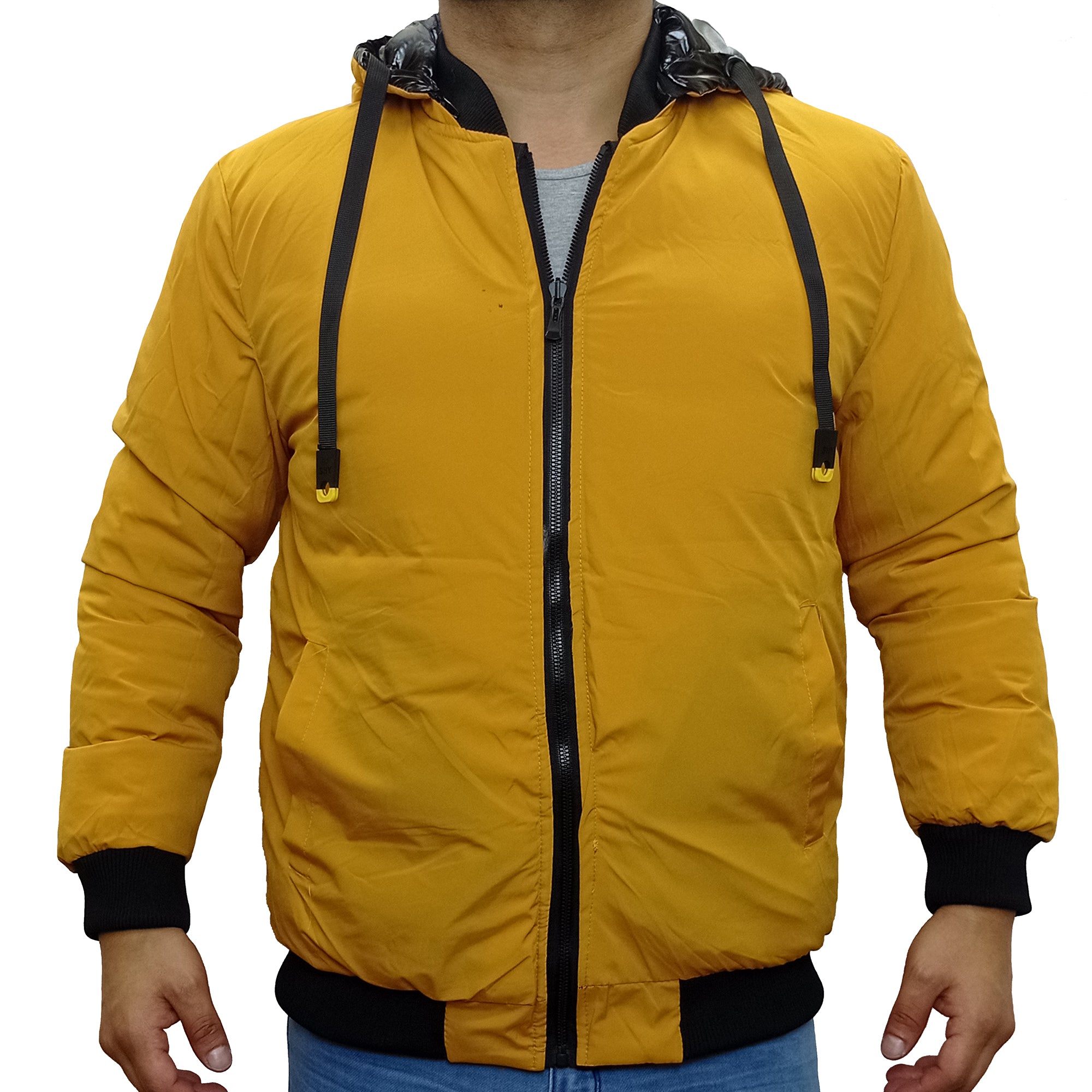 Casaca Hombre Térmica Reversible MSBAO 31721 - Negro