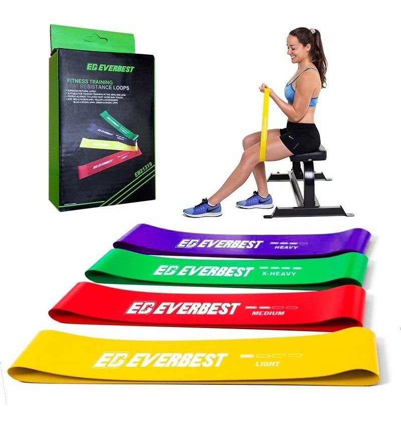 Set de 4 Bandas de Resistencia - Multicolor | MG-RC5P