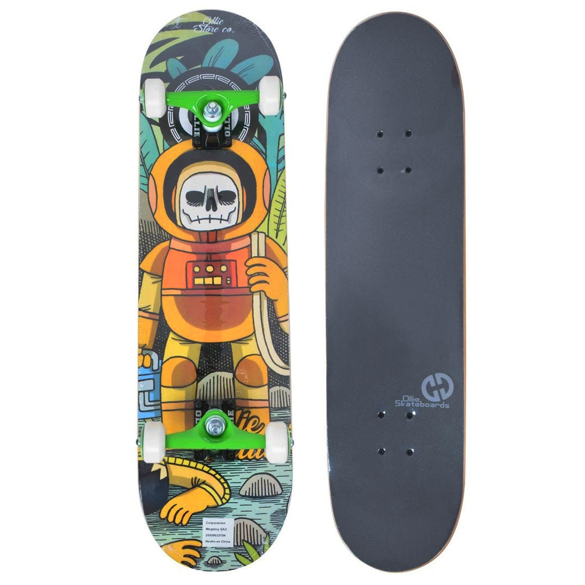 Skateboard Ollie Semiprofesional - Diving | 20265B