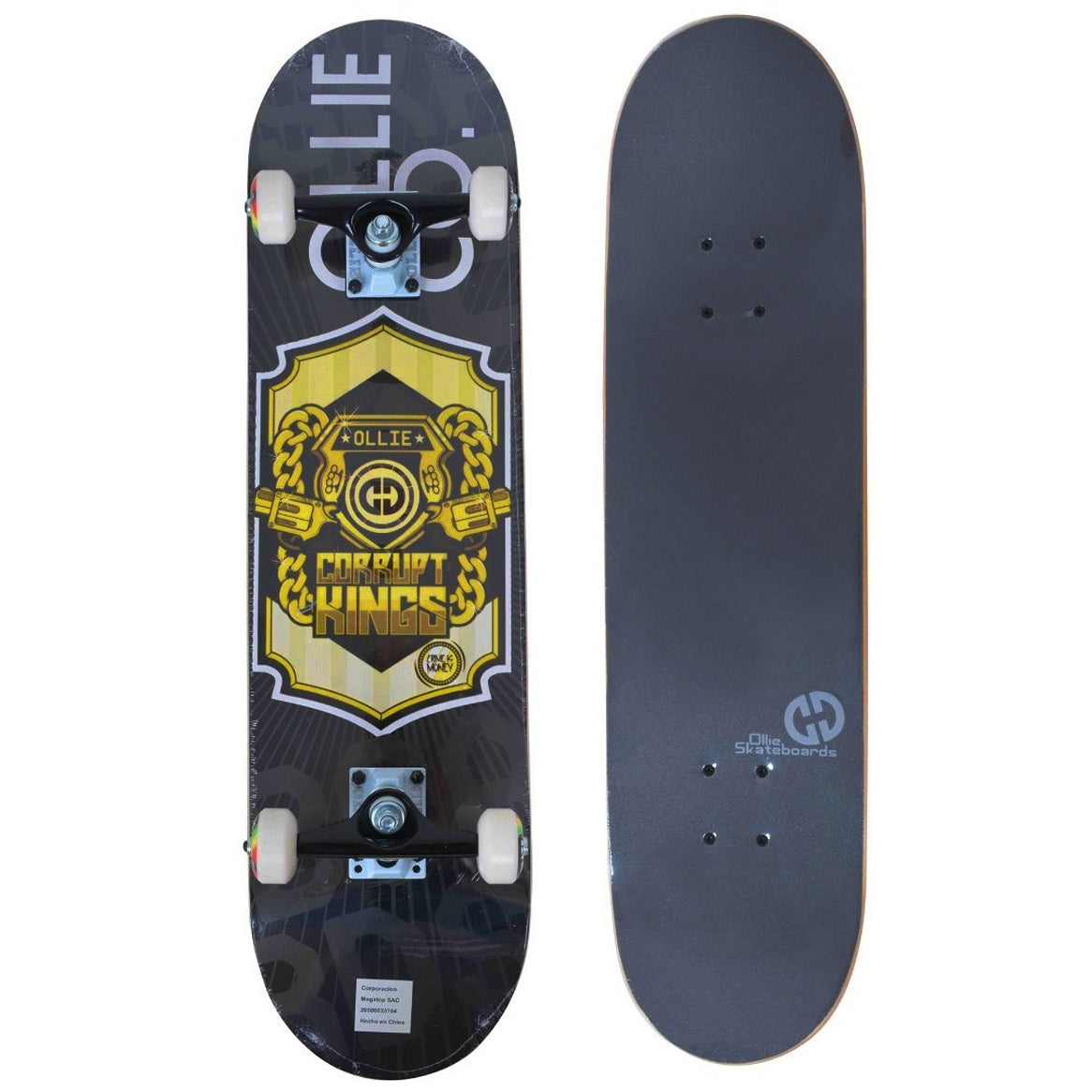 Skateboard Ollie Semiprofesional - Corrupt Kings | 20265B