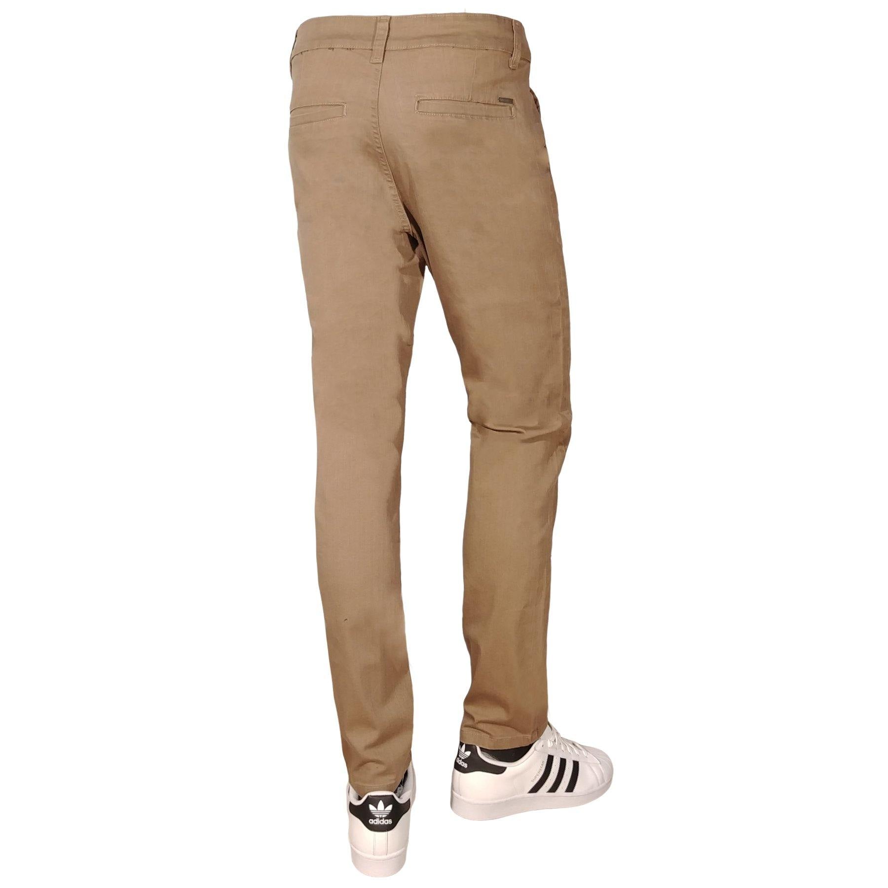 Pantalon Drill Semipitillo American para Hombre - Khaki