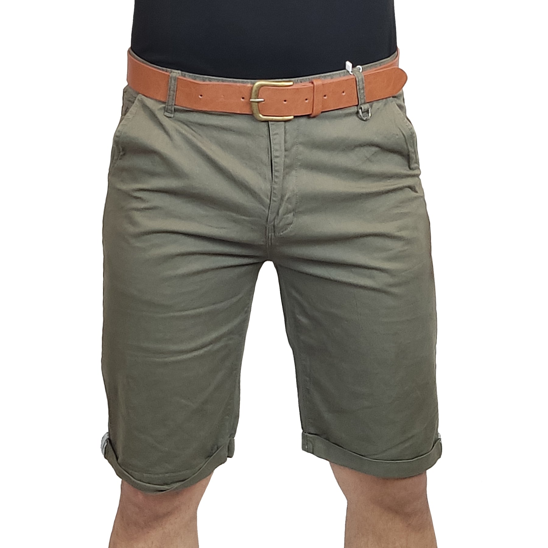 Bermuda I-Run Hombre - Verde Olivo