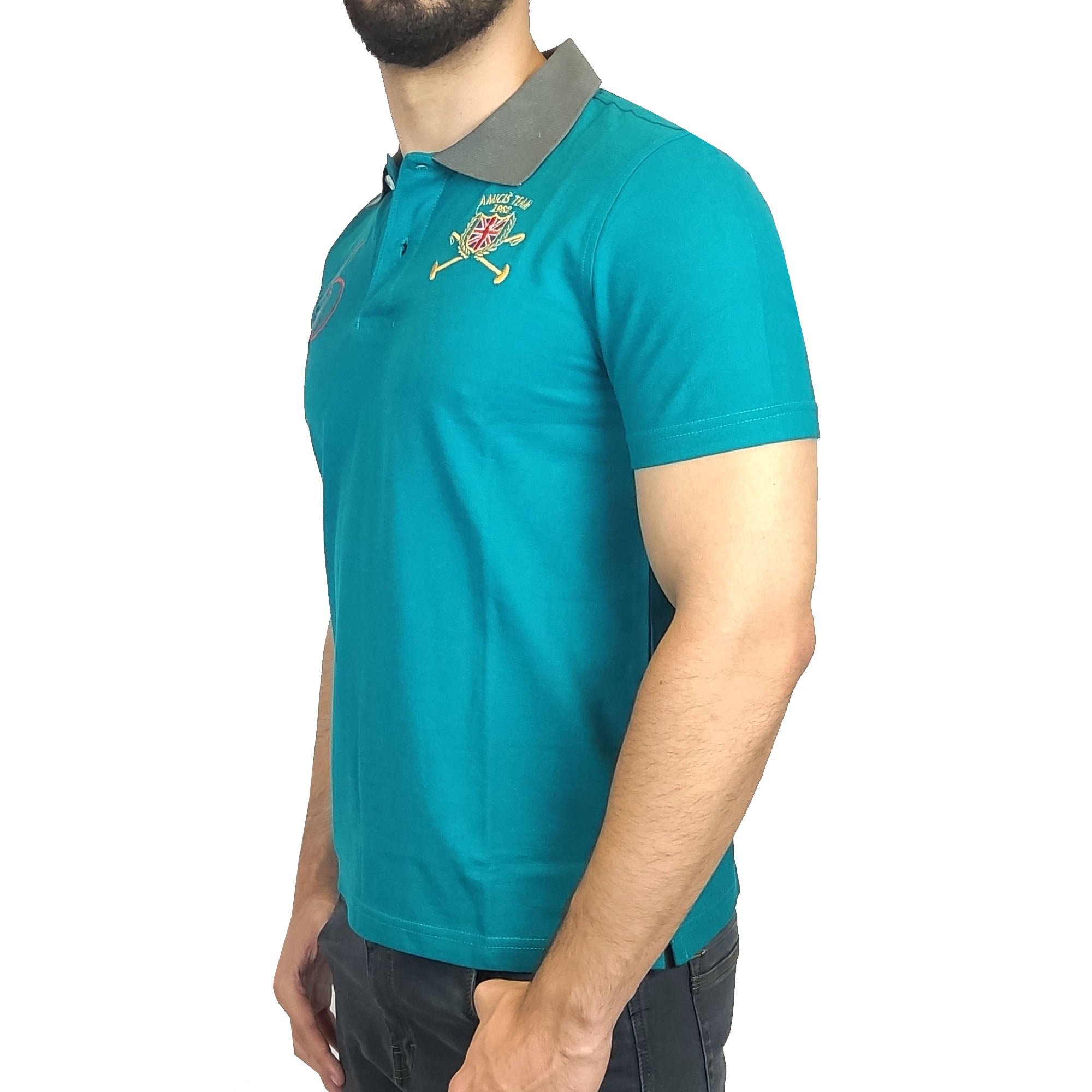 Polo Manga Corta Amici Hombre Handicup - Verde