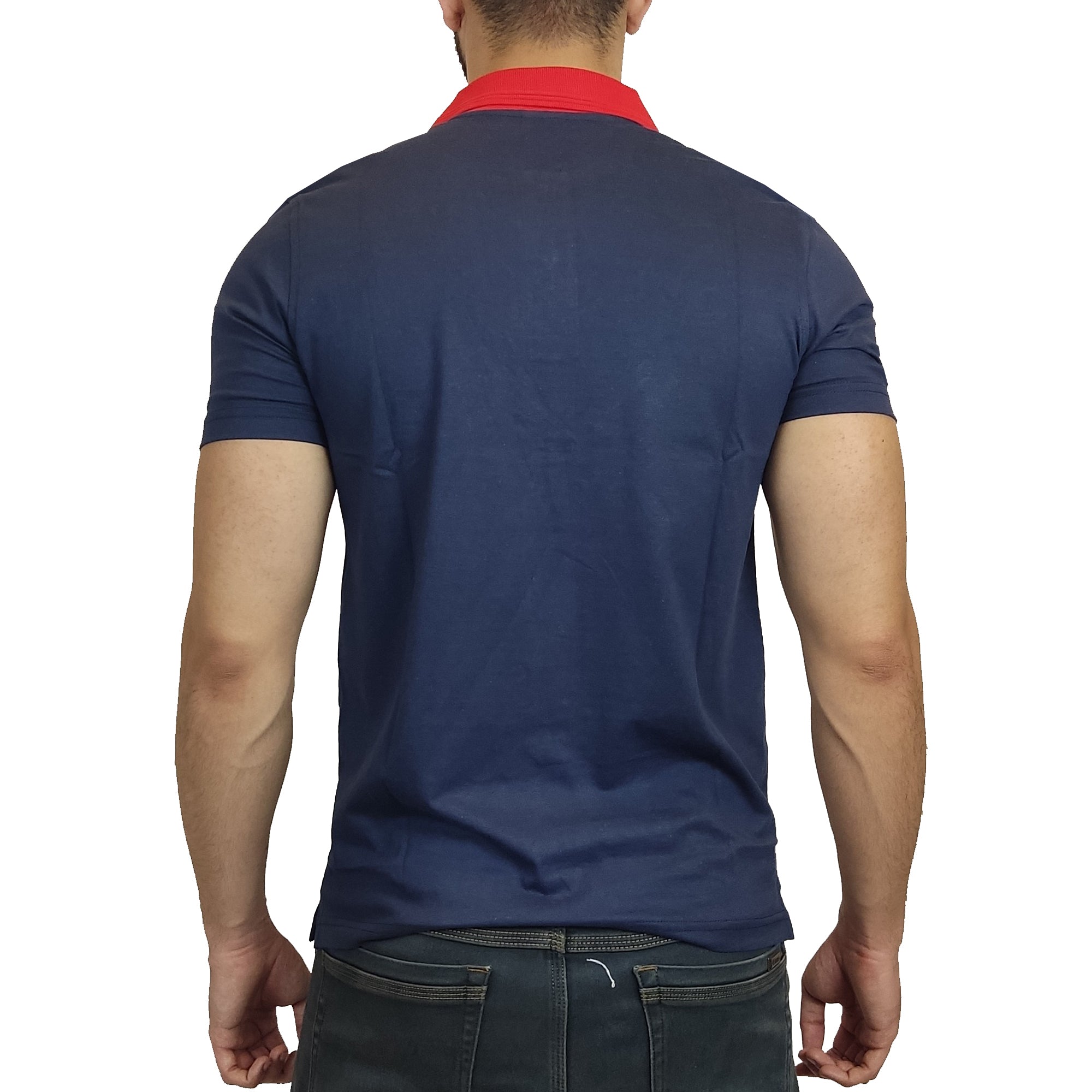 Polo Manga Corta Amici Hombre Handicup - Azul