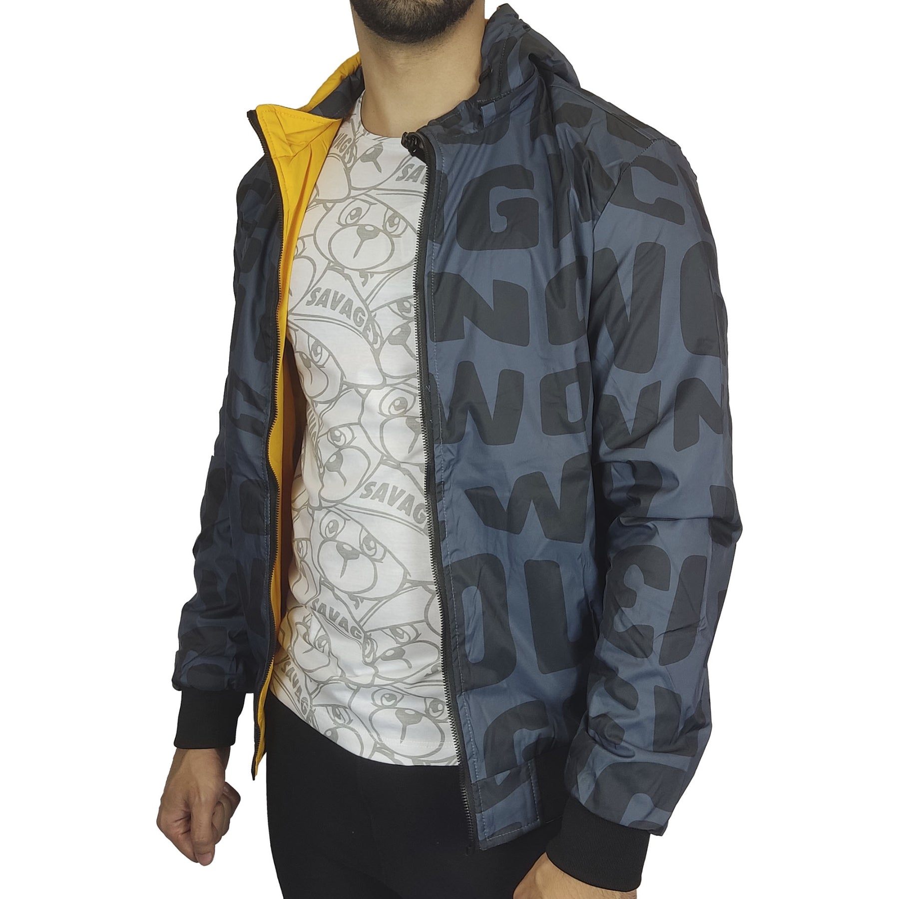Casaca Termica Reversible Xian - Gris