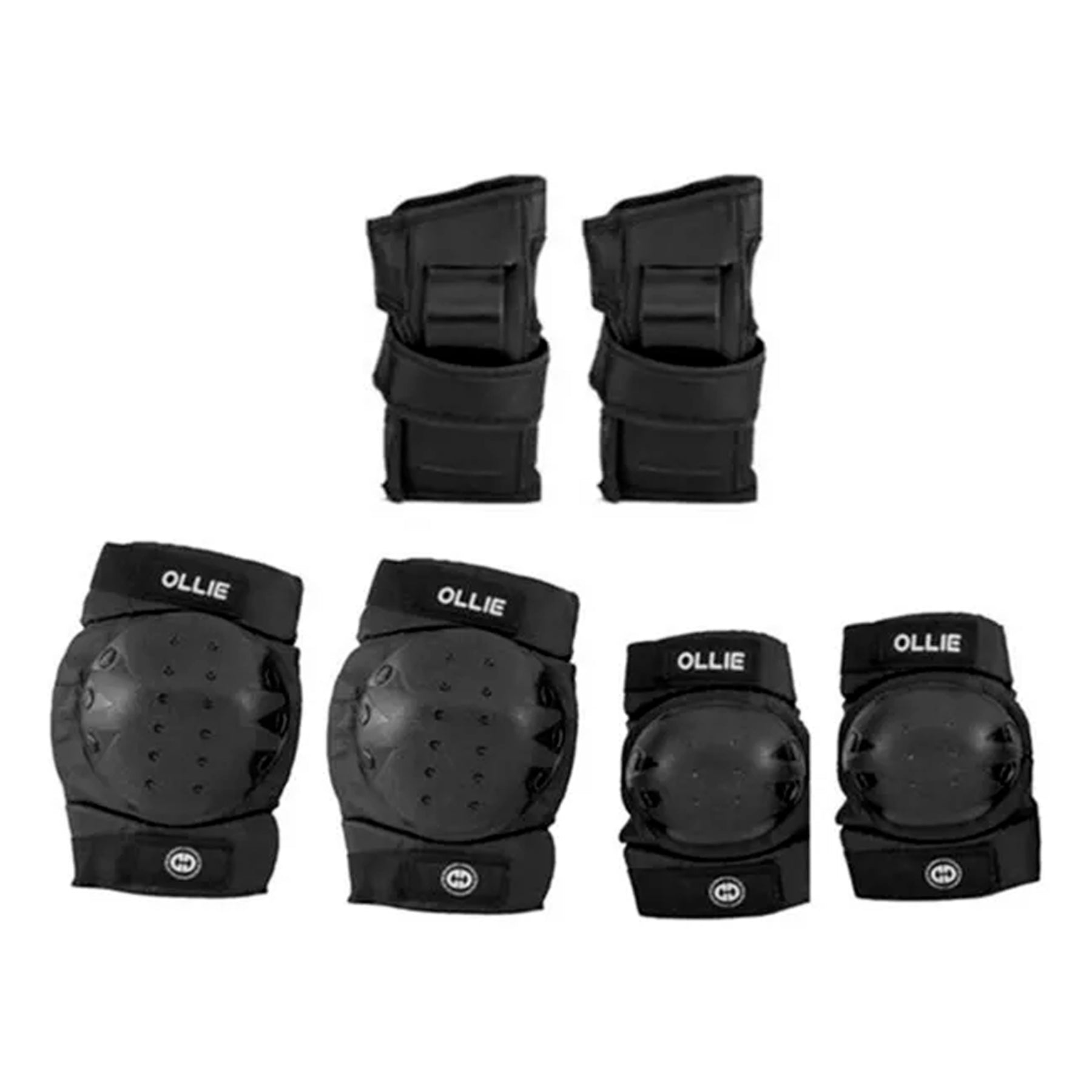 Set De Proteccion Ollie - Negro 20277-B-M/L