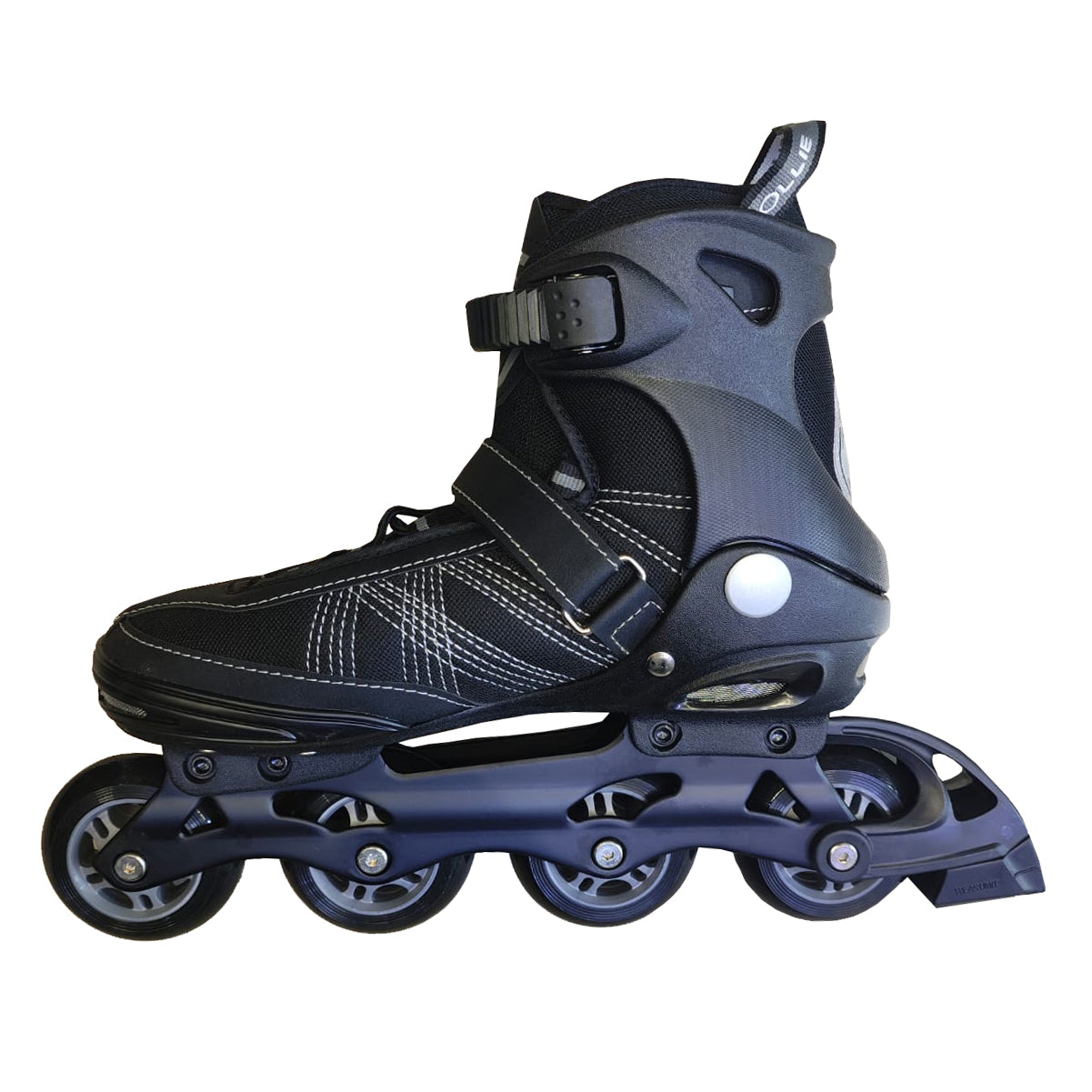 Patines Lineales 4 Ruedas Ollie - Negro | Mzs-101