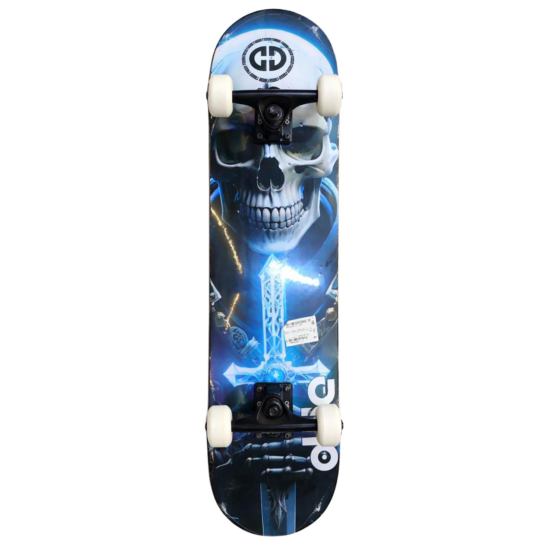 Skate Ollie Basic Caballero Skull - Negro OM-3108-C-24
