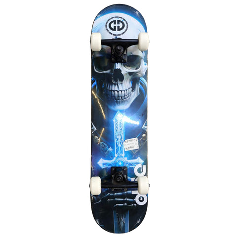 Skate Ollie Basic Caballero Skull - Negro OM-3108-C-24