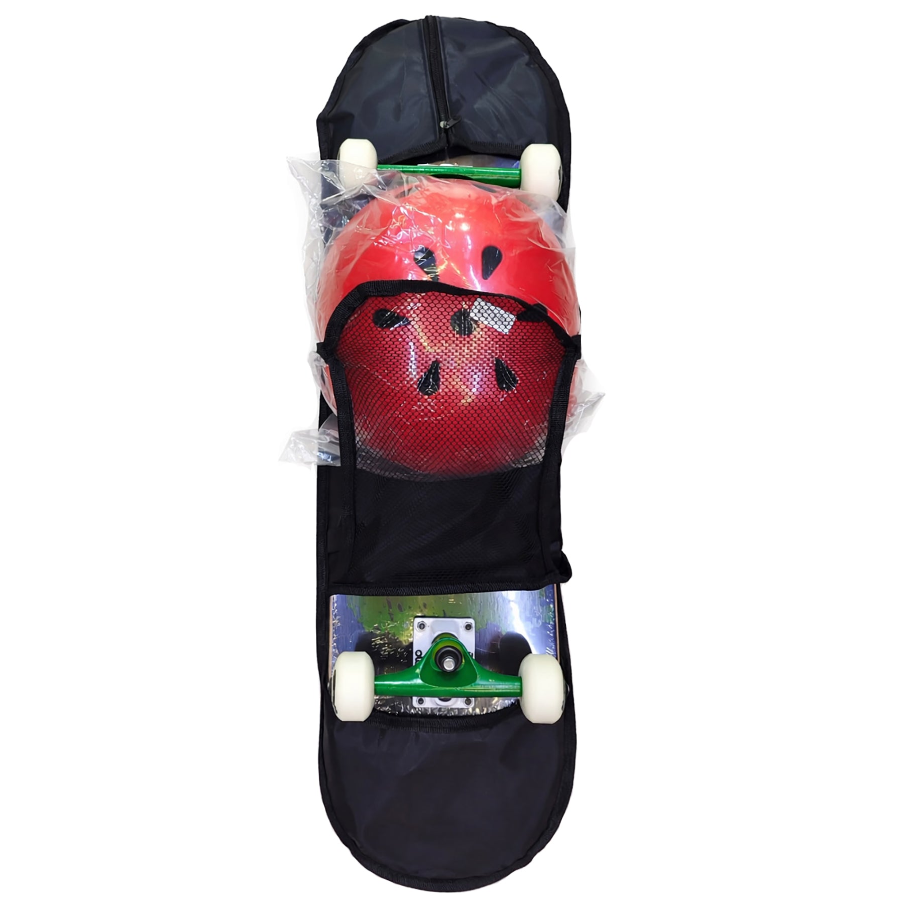 Pack Skateboard Prot Ollie Bob Rasta - Colors MG-7109-SET