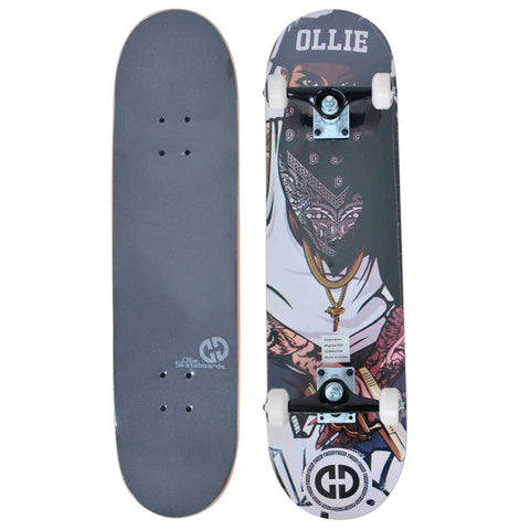 Skateboard Ollie Semi Pro 5 Bandall - Negro 20265A
