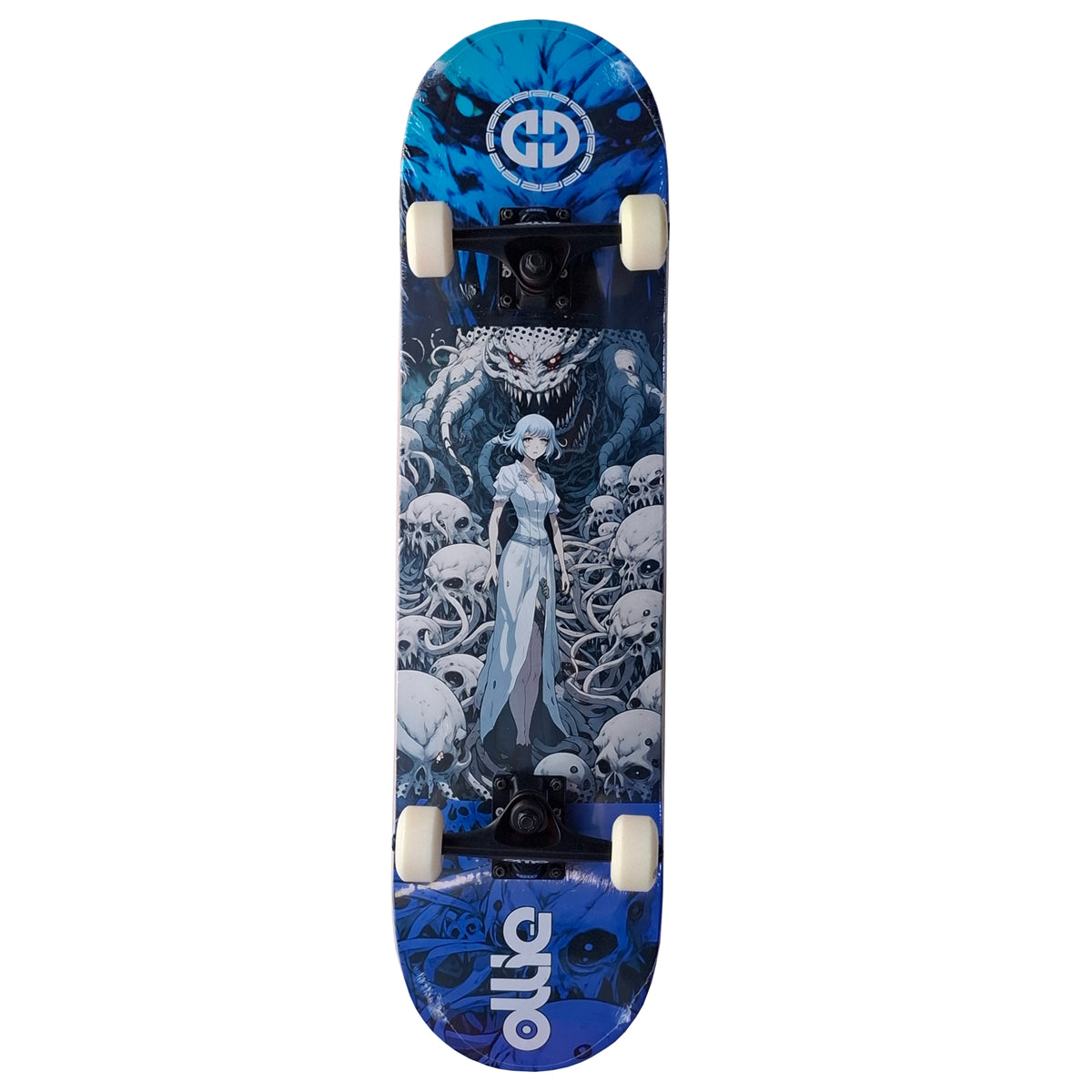 Skateboard Ollie Semi Pro 6 Anime - Azul OM-3108-D-24