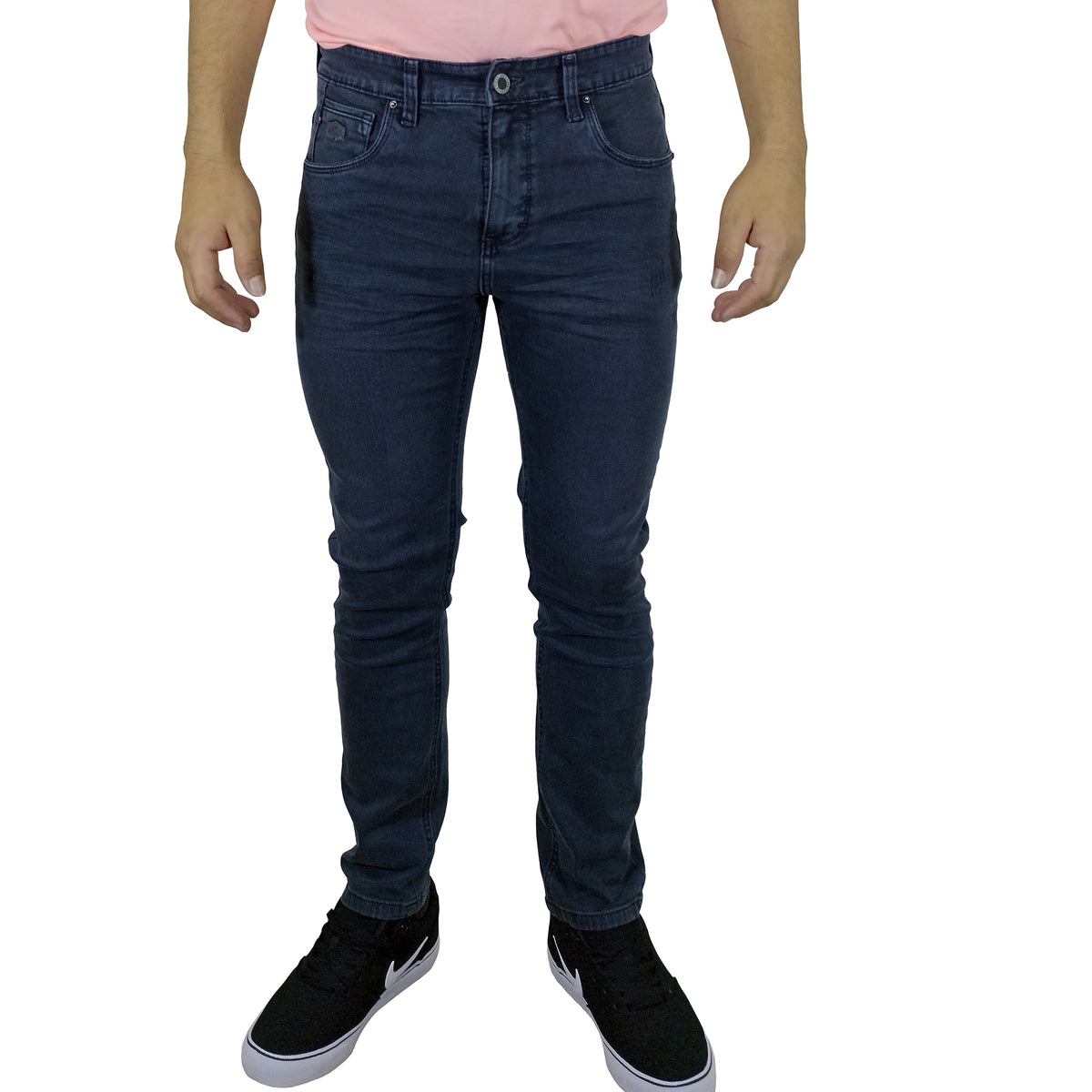 Pantalón Jean Comfort Moda Para Hombre - Plomo