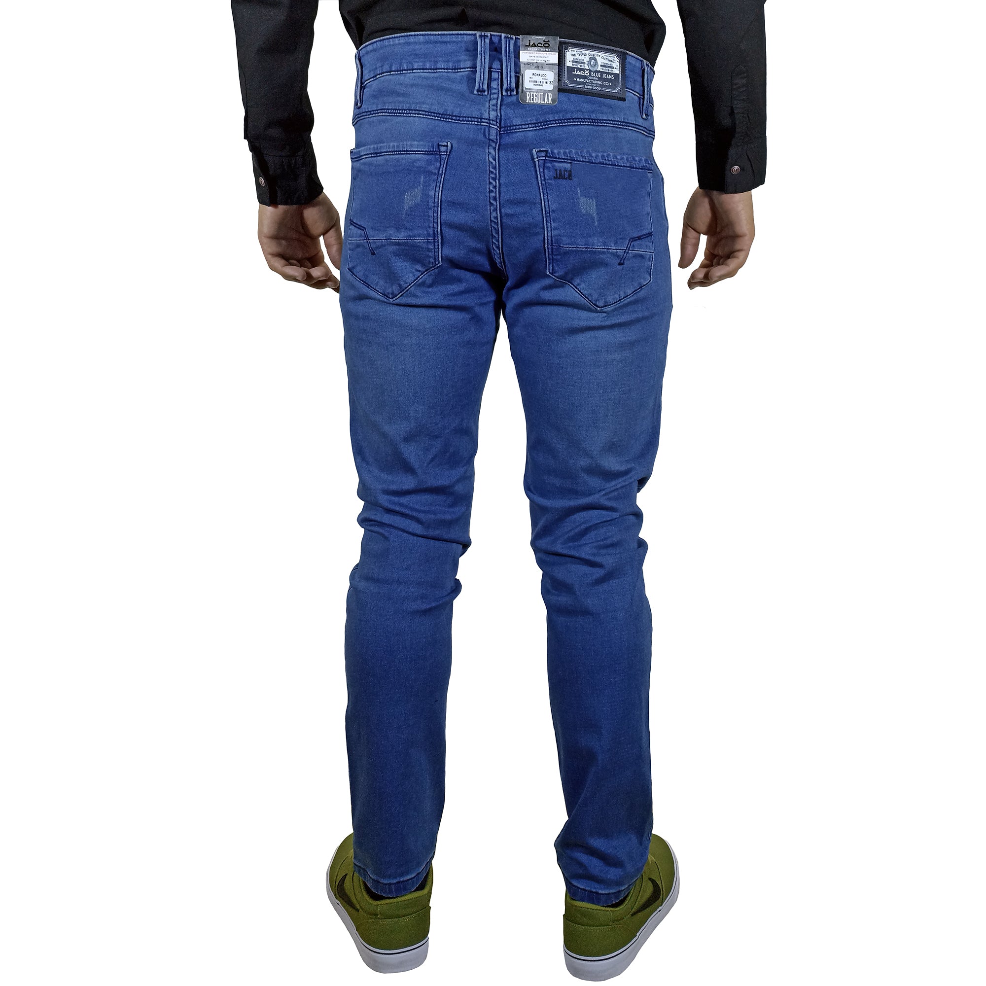 Pantalón Jean Jaco Ronaldo Para Hombre - Celeste