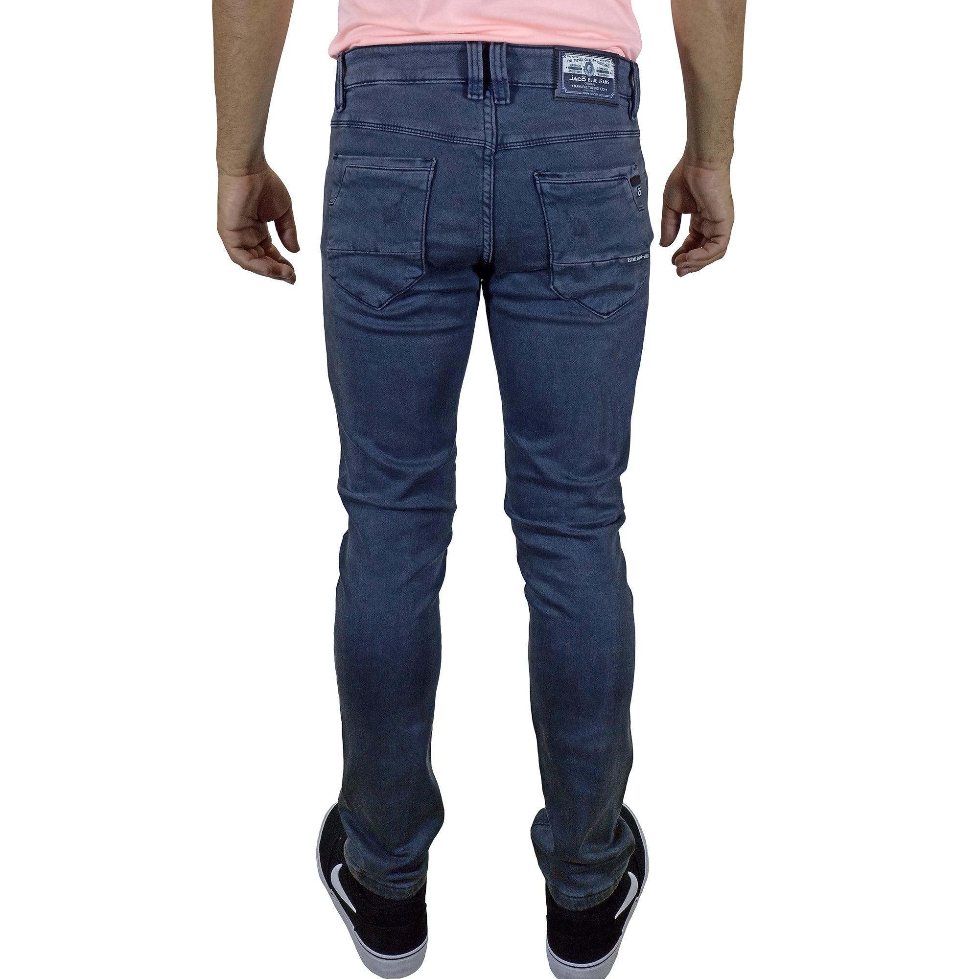 Pantalón Jean Jaco Jesus Para Hombre - Plomo