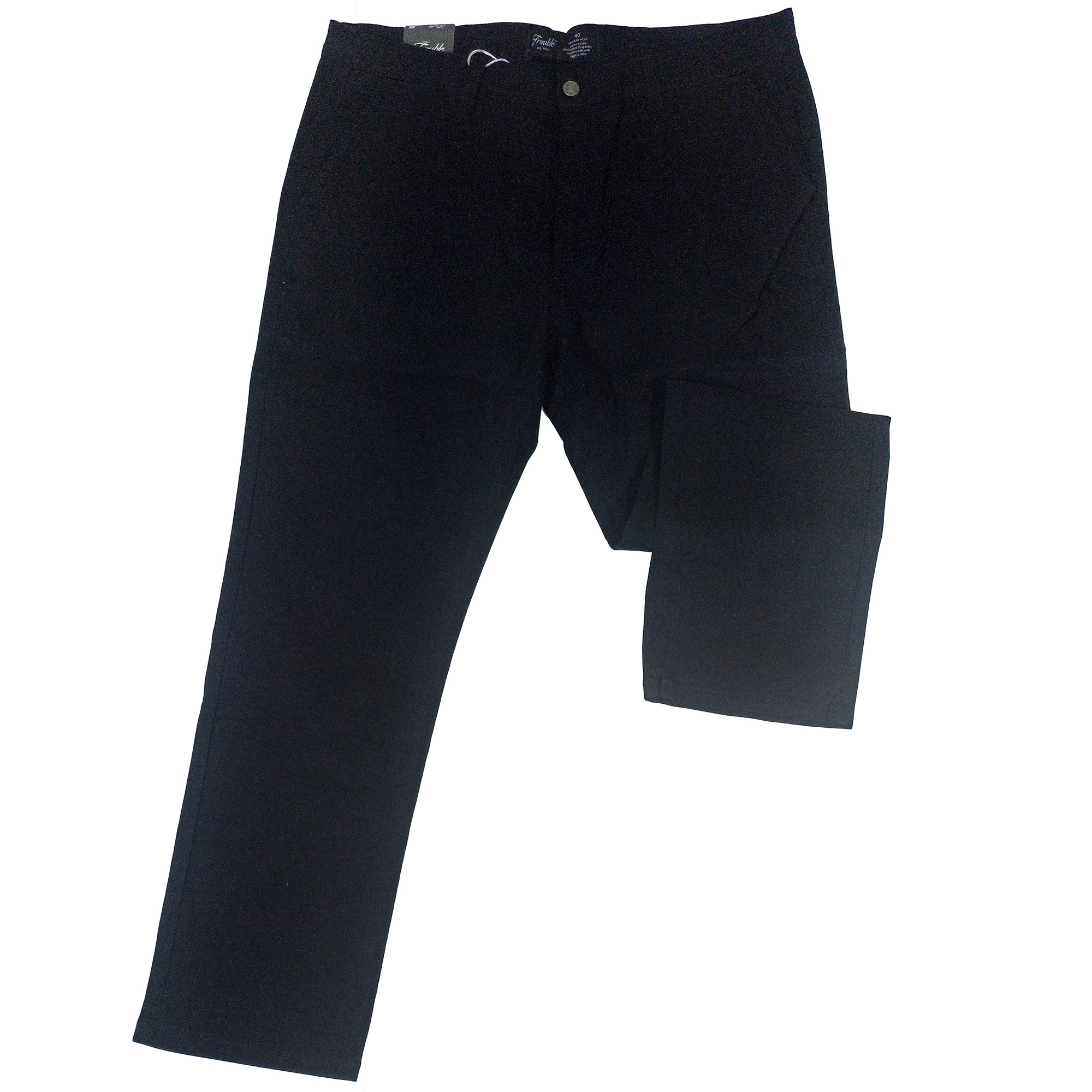 Pantalón Drill Trouble Para Hombre 40-42 - Negro