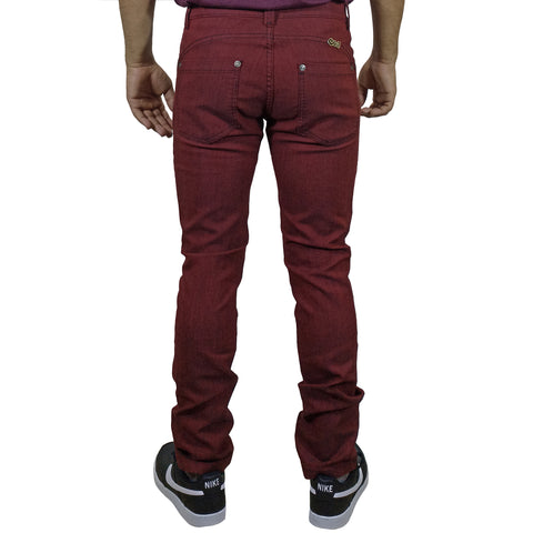 Pantalón Drill Moda Para Hombre - Rojo