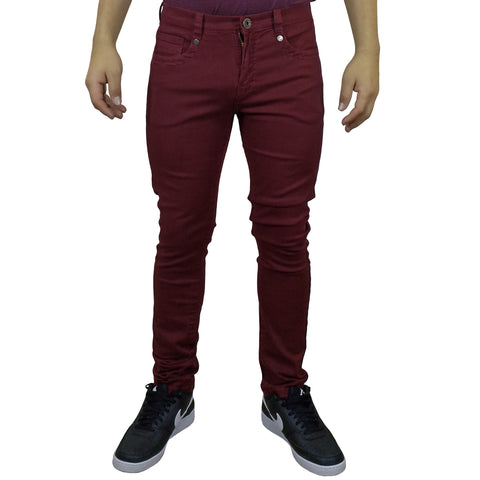 Pantalón Drill Moda Para Hombre - Guinda