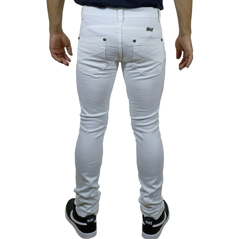 Pantalón Drill Moda Para Hombre - Blanco