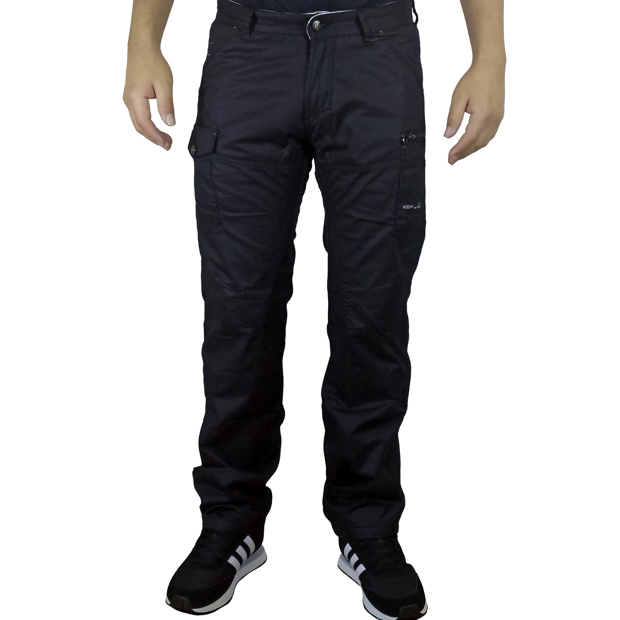 Pantalón Cargo Para Hombre - Negro