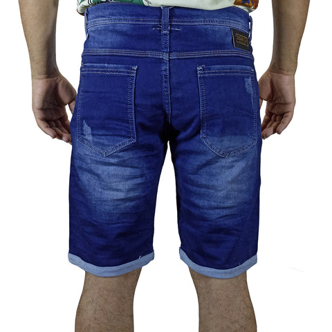 Bermuda Jean Moda DSR Para Hombre - Azul