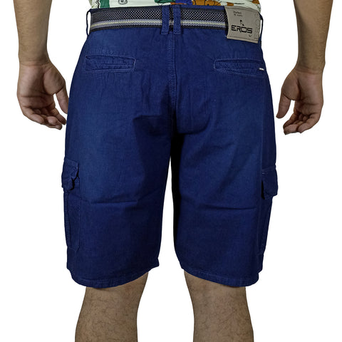 Bermuda Jean Moda Para Hombre - Azul