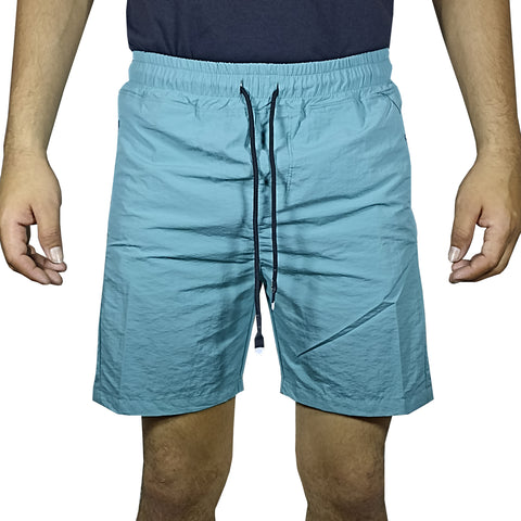 Short De Verano Hombre - Celeste