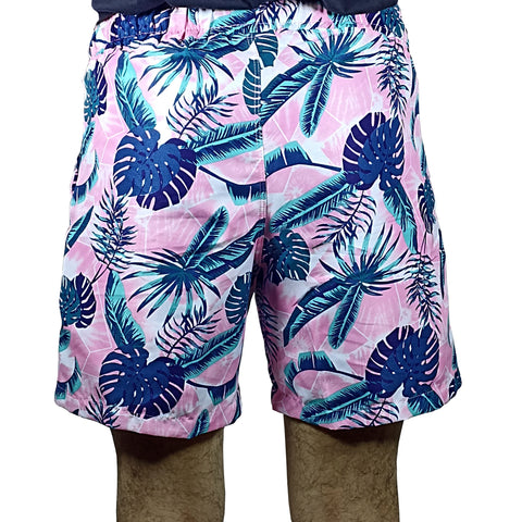 Short Estampado Hombre - Rosa