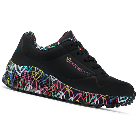 Zapatillas Skechers Niñas Running One Lite Lovely Luv | 314976L-BKMT