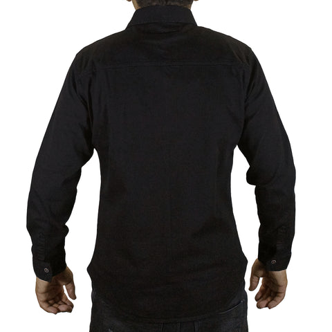 Camisa Drill Hombre - Negro