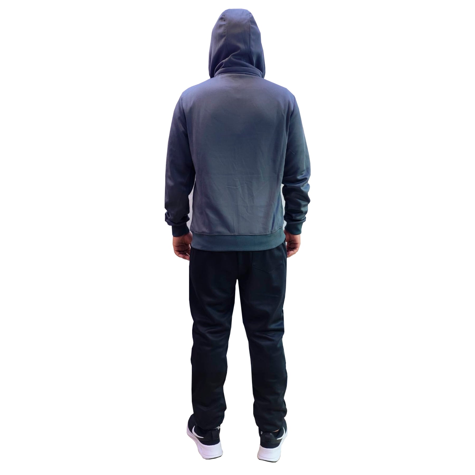 Conjunto de Buzo I-Run Gris/Negro | Ms-5057