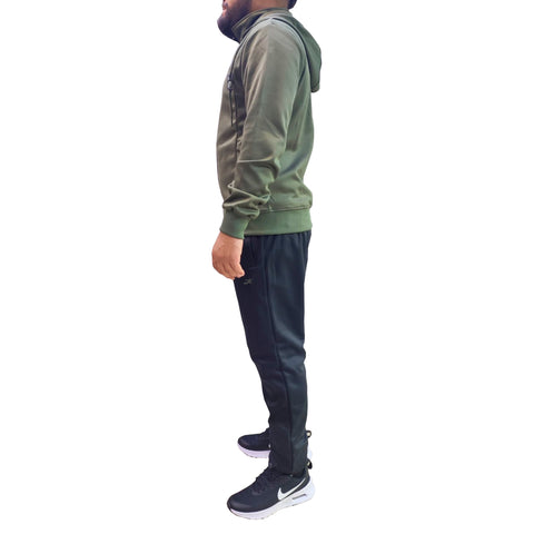 Conjunto de Buzo I-Run Verde/Negro | Ms-5057