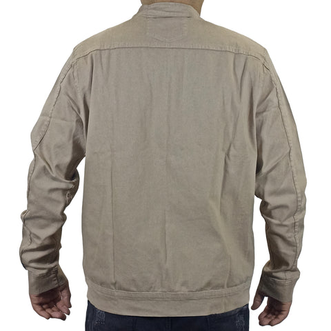 Casaca Drill Witt Para Hombre - Beige