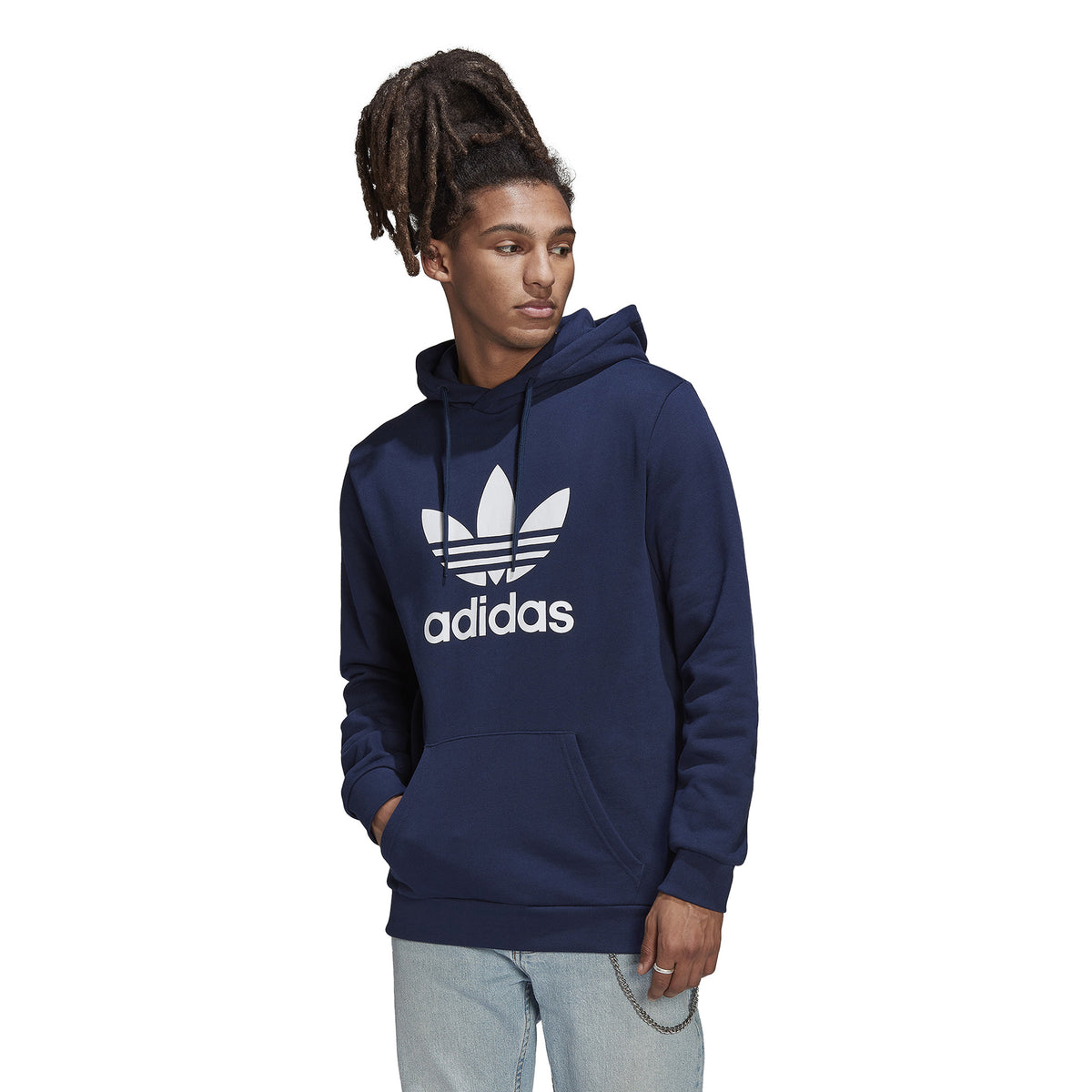 Polera Adidas Hombre Trefoil Hoody | HK5298